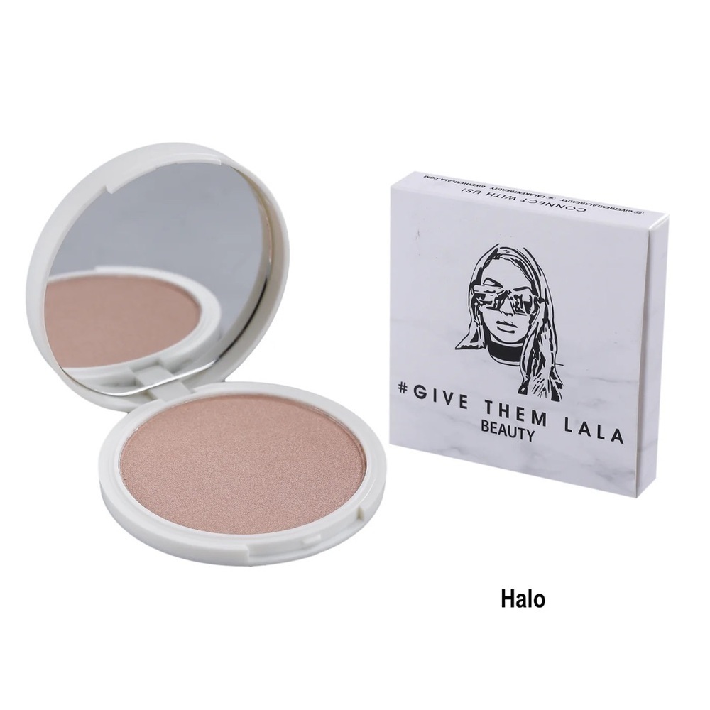 Give them lala beauty halo highlighter